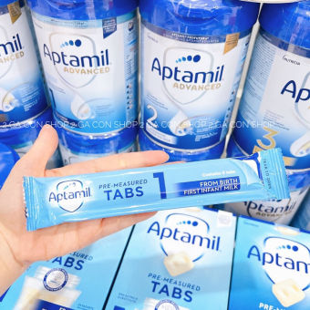 Sữa Aptamil UK số 1 Dạng Thanh 23G Cho Bé 0- 6 Tháng (Tách Lẻ)