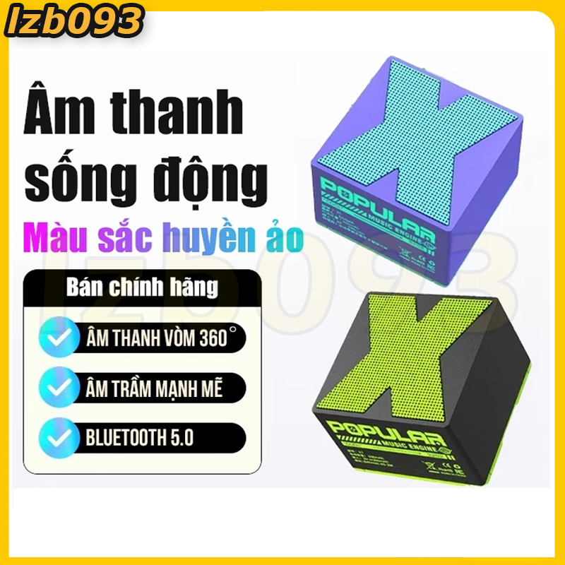 Loa Bluetooth Mini X1 Âm thanh sống động Thiết kế nhẹ Loa siêu trầm loa bluetooth bass mạnh