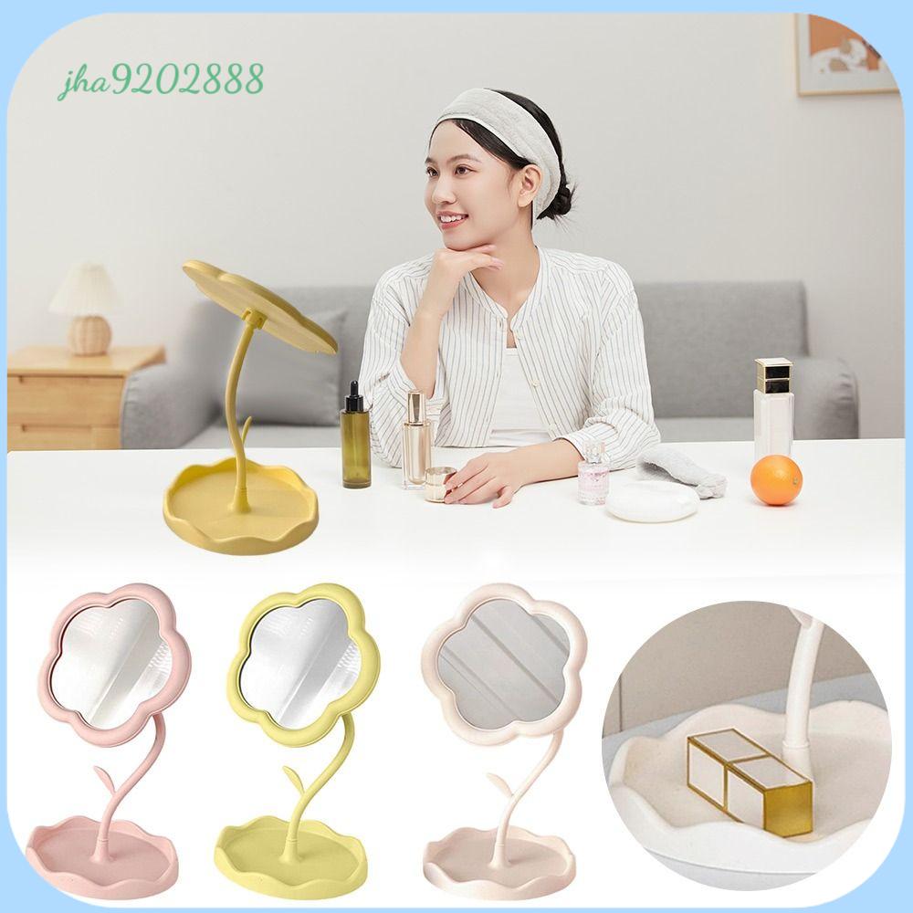 JHA9202888 Hình hoa hướng dương Gương trang điểm Độ nét cao Có thể tháo rời Gương làm đẹp Thời trang Đa năng