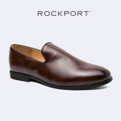 Rockport Leather Classic Loafer Venetian Dk Brown Mens Shoes