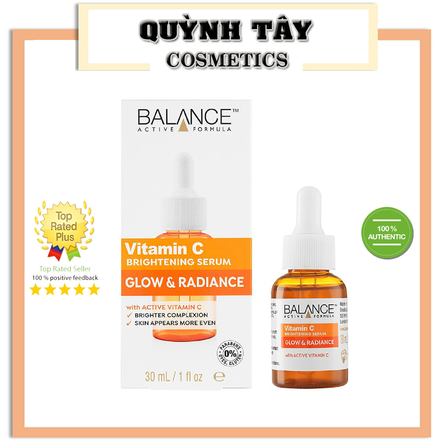 Serum Sáng Da, Mờ Thâm Balance Active Formula Vitamin C Brightening 30ml