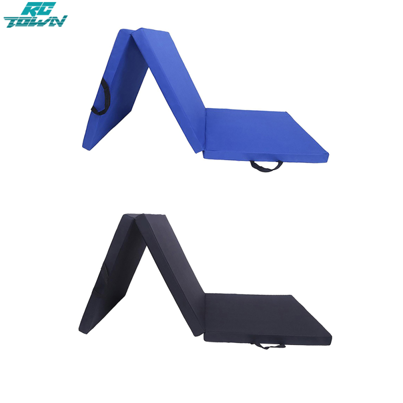 2024New 3-Fold Folding Mat With Carrying Handles Gymnastics Home Gym