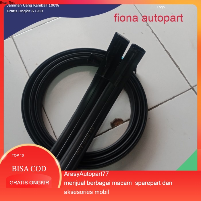 karet atap mobil inova lama 2005-2015. kode part orijinal Harga 170,000 rupiah*Gratis Ongkir