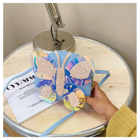 Cute Butterfly Kids' Messenger Bag by 