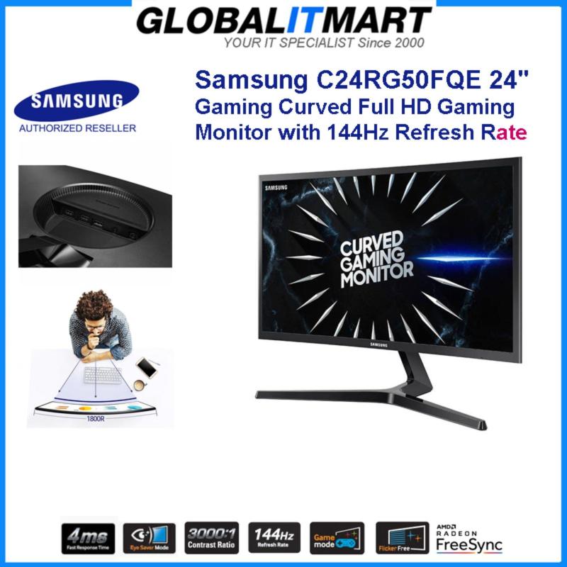 Samsung C24RG50FQE 24 Gaming Curved Full HD Gaming Monitor with 144Hz Refresh Rate Samsung C24RG50 Singapore