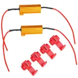 Giải pháp chuyển đổi LED hoàn hảo mileauto 2x50W điện trở nội tuyến để giao hàng đèn nhấp nháy nhanh