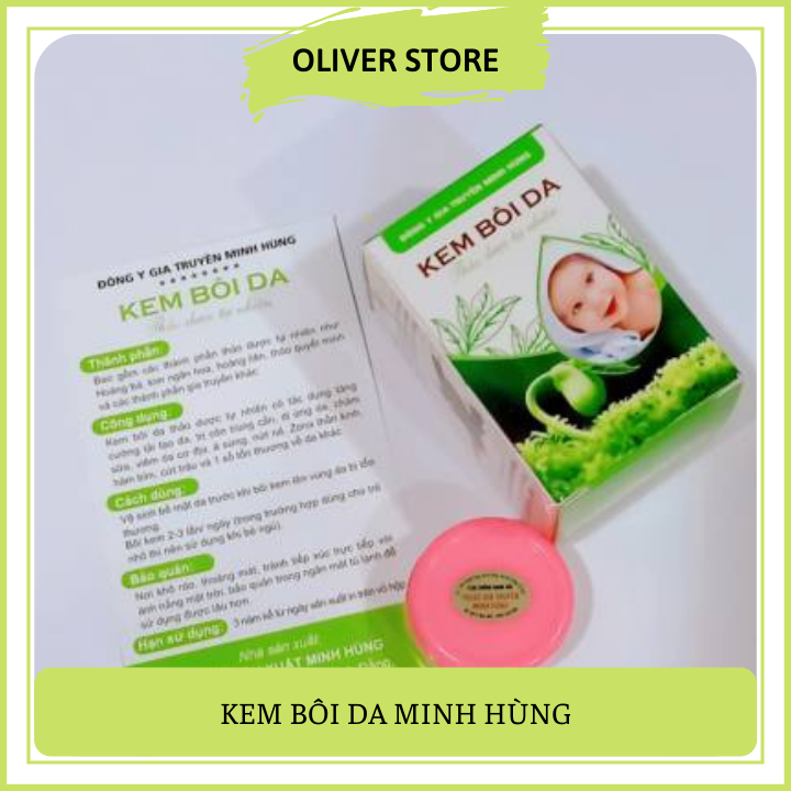 Kem Mỡ Minh Hùng - Kem Bôi Da Minh Hùng