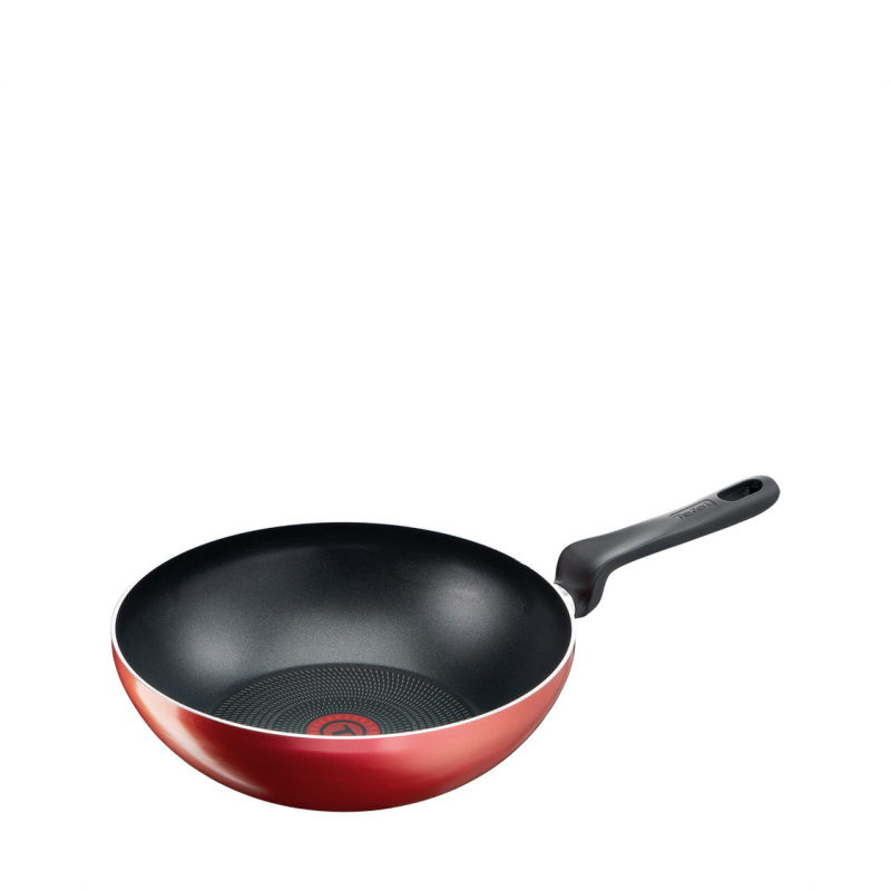 Pre order Tefal Star Collection Red Wok Pan 28cm - Made In France Expected delivery after 4th June Singapore