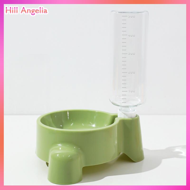 [Hill Angelia] Pet chai nước tự động cho ăn nước cho một bát nước uống con chó con mèo uống bát - 3