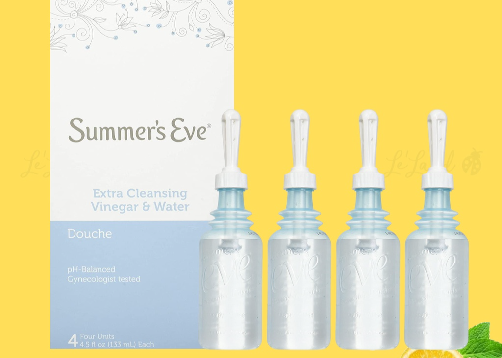 Bộ dụng cụ vệ sinh phụ khoa Summer s Eve Douche Extra Cleansing Vinegar &