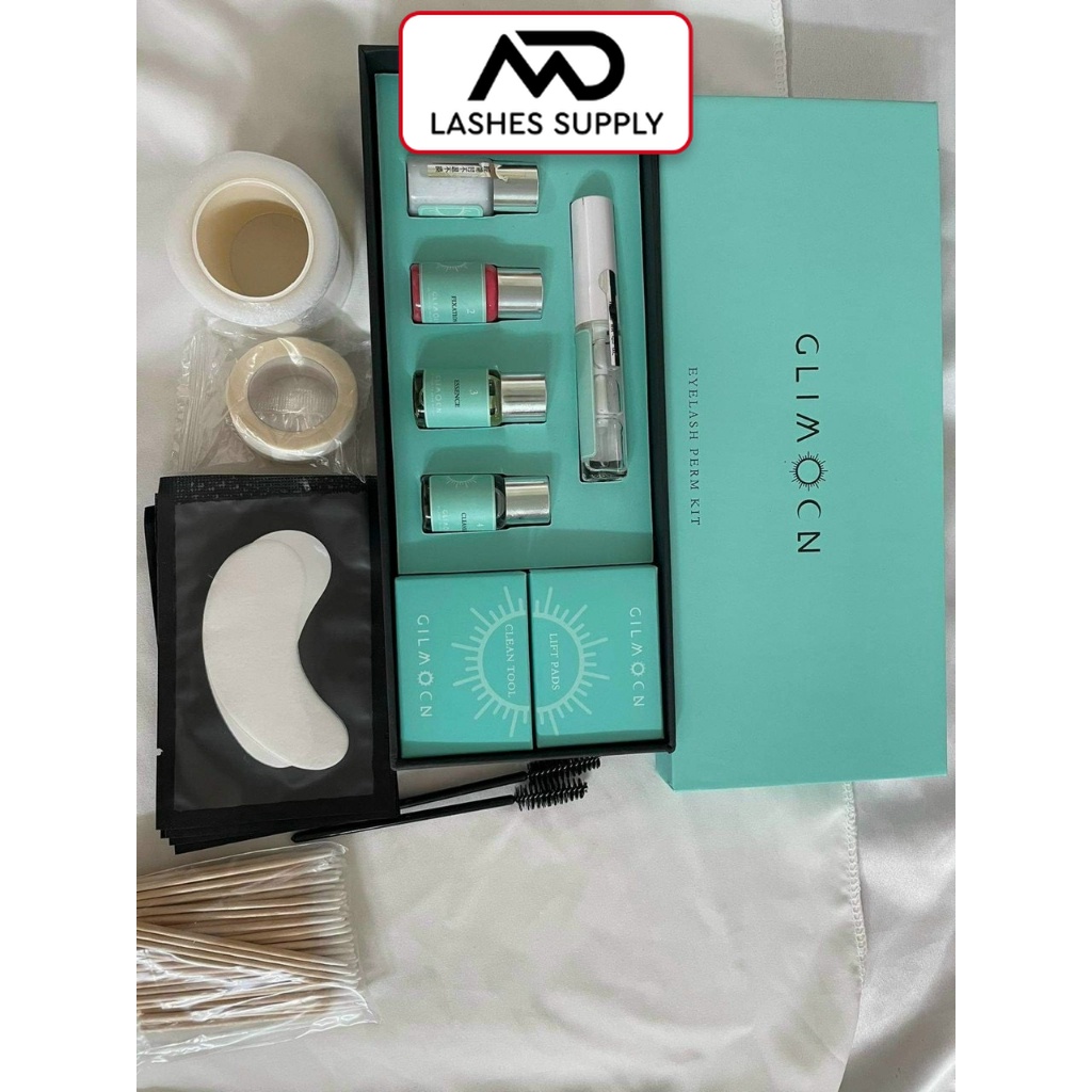 Set uốn mi cao cấp glimocn Chất Lượng Thuốc Uốn Xịn Cho Sét Uốn Thương Hiệu 2023