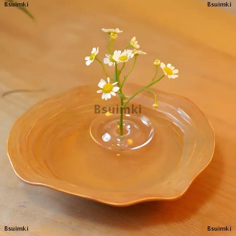 [COD] Bsuimki Nổi bình hoa hoa tươi thủy canh tàu hoa sắp xếp nghệ thuật bình Hoa Chủ Trong nhà ngoài trời nhà máy hiển thị trang trí nội thất