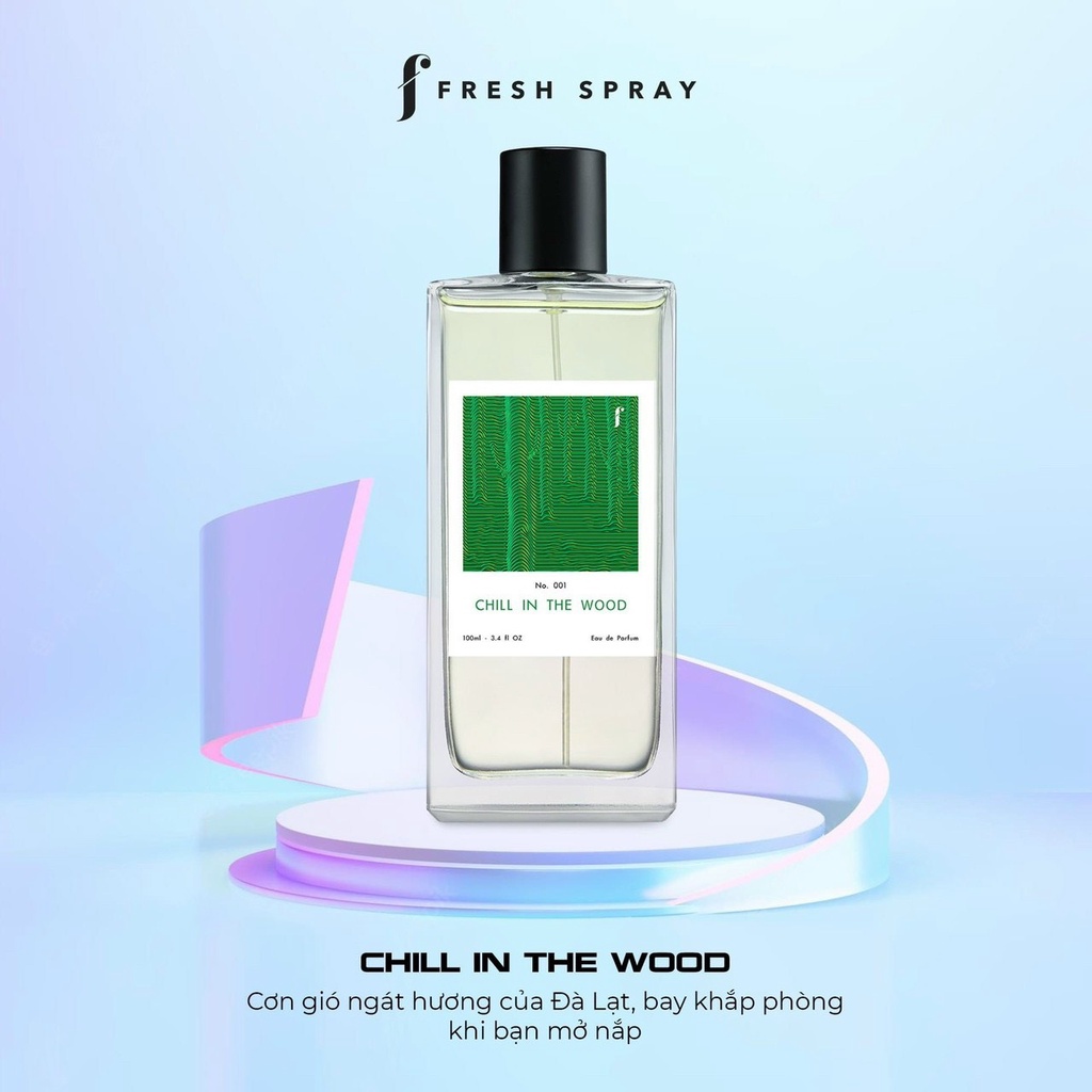 BAO BÌ MỚI 50ML - Nước Hoa F Fresh Spray Chill In The Wood 50ml - Eau De Parfum - SẢN PHẨM ĐƯỢC YÊU THÍCH TRÊN THỊ TRƯỜNG HIỆN TAY, DÙNG RẤT TỐT LUÔN Ạ, ĐẢM BẢO DÙNG RẤT THÍCH, KHÁCH YÊU TRẢI NGHIỆM ỦNG HỘ SHOP NHÉ