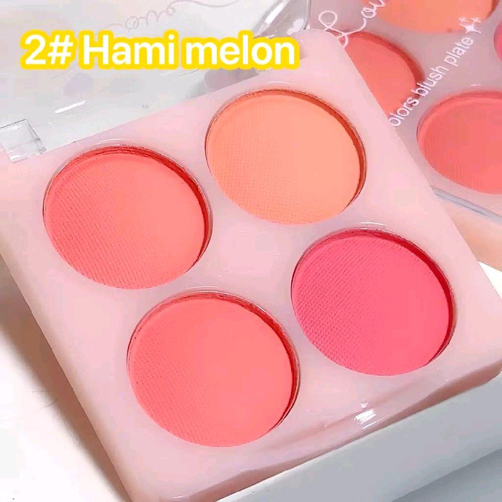 SV Yoo Blush On Sweet Blush On 4 Color Blush Brightening Peach Pink Color Transparent Natural Blu...