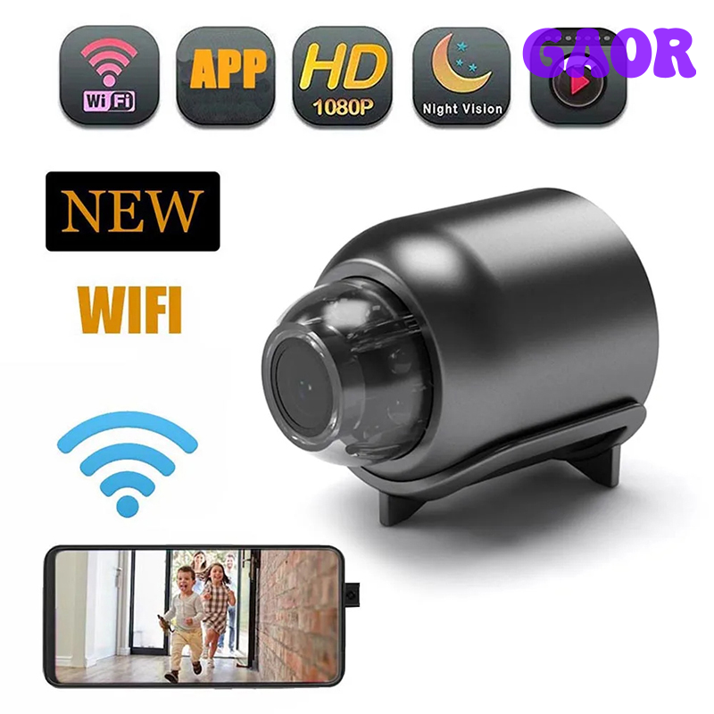 [Gaor] X5 Máy ảnh Mini Camera WIFI 1080P HD A9 Máy ghi âm mini Camera mini không dây máy ảnh mini gi