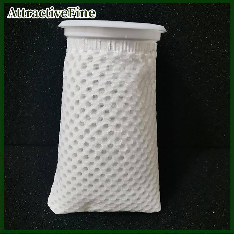 AttractiveFine Chống tràn Aquarium túi lọc tổ ong loại có thể giặt tái sử dụng lưới bọt Thảm vớ túi cho cá biển Hệ thống lọc - 3