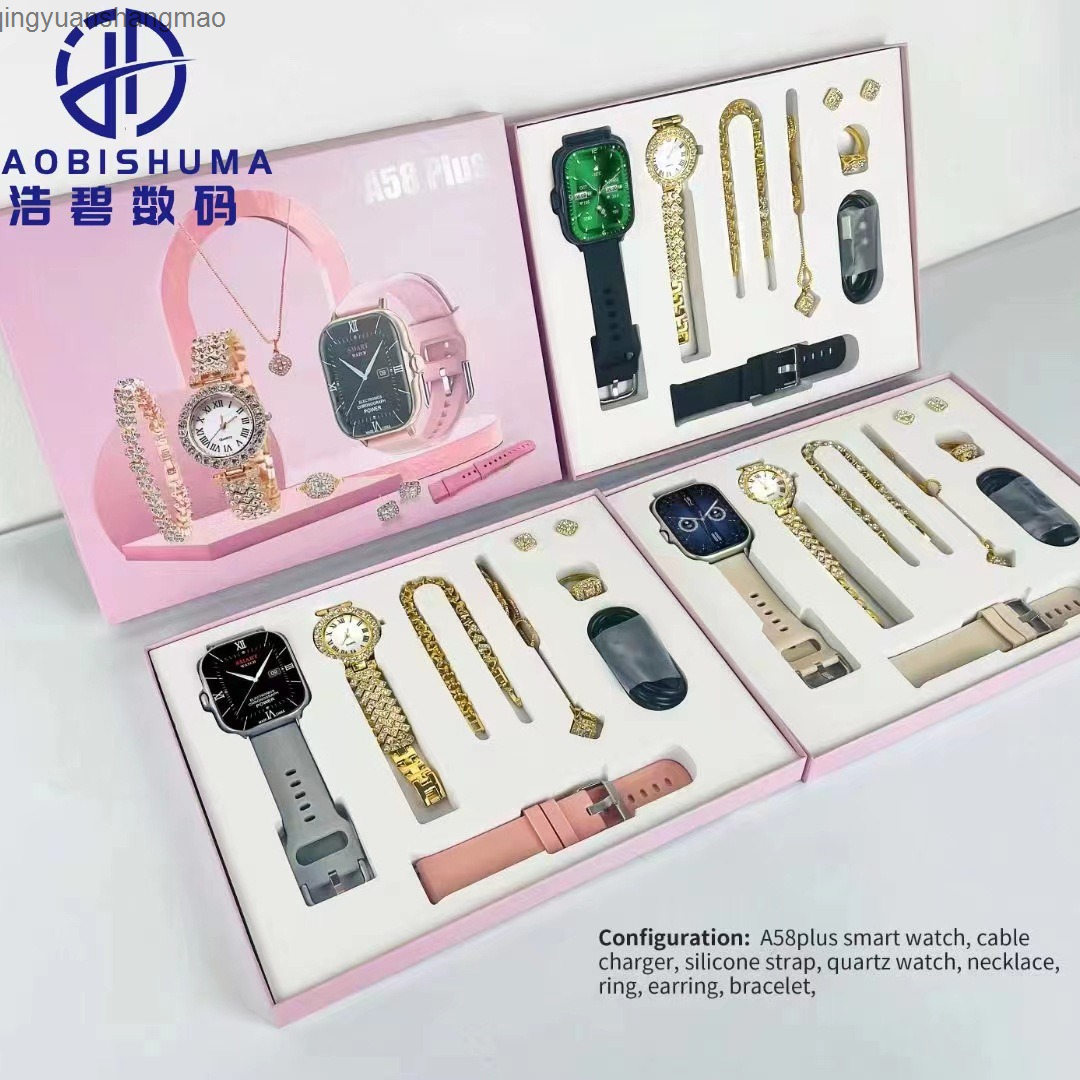 A59plus qingyuanshangmao a58plus Đồng hồ thông minh đồng hồ nữ đếm bước đi bộ đính đá eo nhỏ