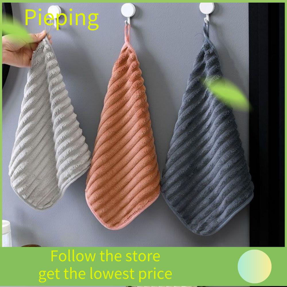 PIEPING 5PCS Siêu thấm hút Bộ khăn tay 11,811,8 inch Mềm mại Khăn lau và khăn rửa   Đồ dùng cần thiết hàng ngày Khăn treo phòng tắm dành cho hộ gia đình