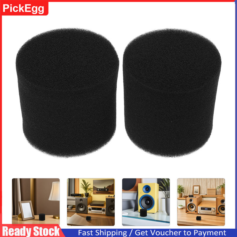 Pickegg 2 Pcs Car Speaker Port Tube Sponge Portable Air Voice Outlet Replacement Sponges