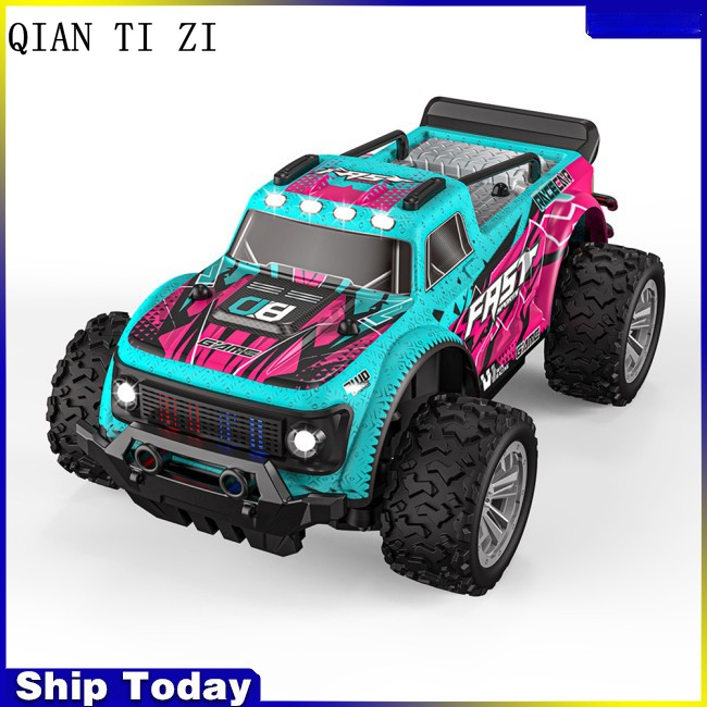 QIAN TI ZI Arthur KF23 RC Mini Drift Racing รีโมทคอนโทรลความเร็วสูงรถออฟโรดพร้อมไฟเหมาะสำหรับเด็กชายและเด็กหญิง ราคา 434 บาท*ส่งฟรี