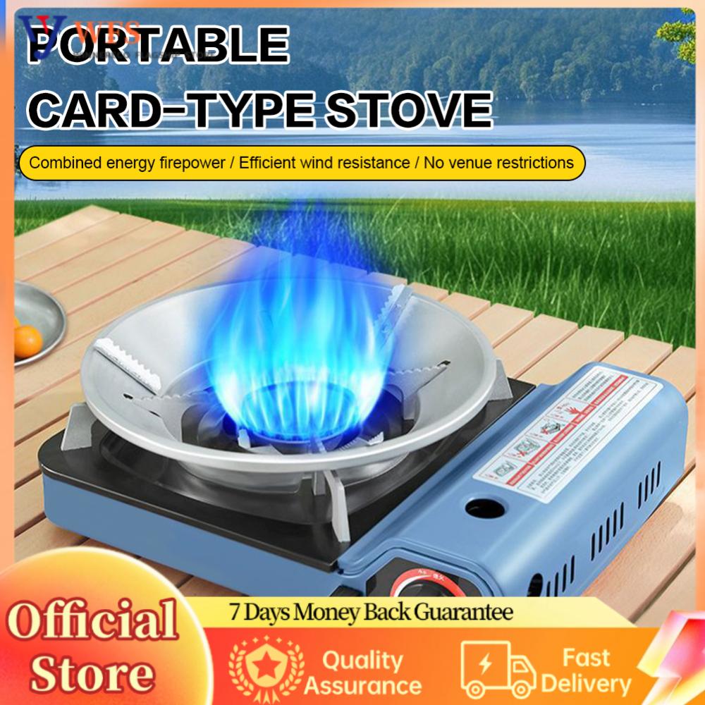 Kt Ware Ultra Slim Thin Portable Gas Stove For Camping, Hiking