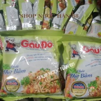 Gói cháo gấu đỏ Thịt băm/Cháo gà 50g