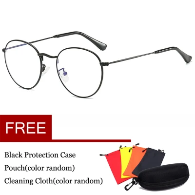 Computer Gaming Glasses Anti Blue Light Anti Reflective Anti Glare Anti Eye Strain Lens 100% UV Protection 0.00x Eyewear 3447