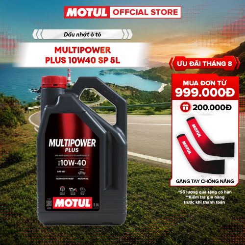 Dầu nhớt xe ô tô MOTUL MULTIPOWER PLUS 10W40 SP 5L VN