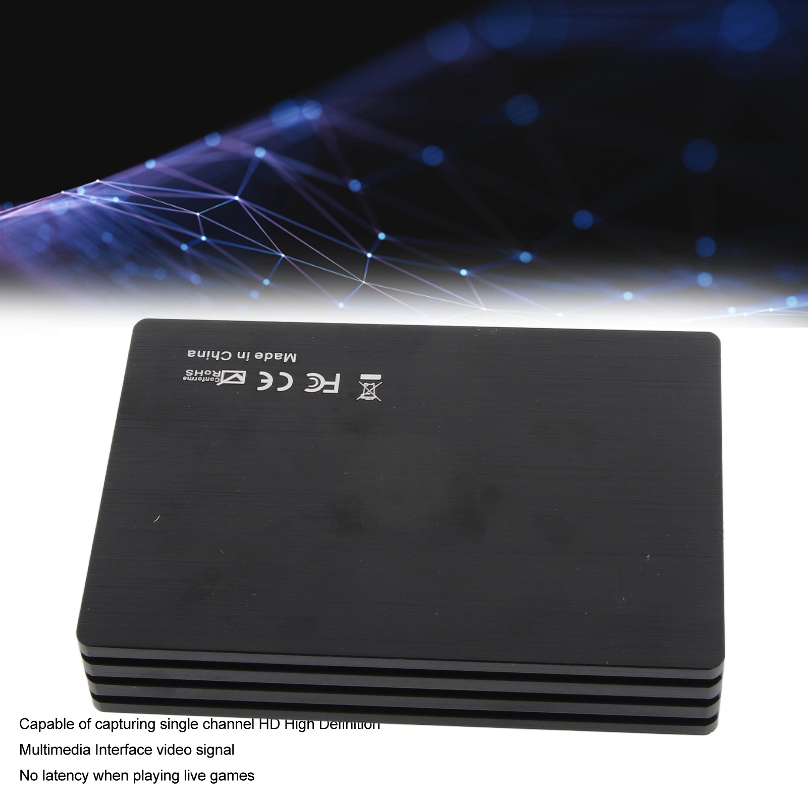 Thiết bị quay đầu ghi video thẻ chụp video âm thanh 4k để ghi âm trò chơi