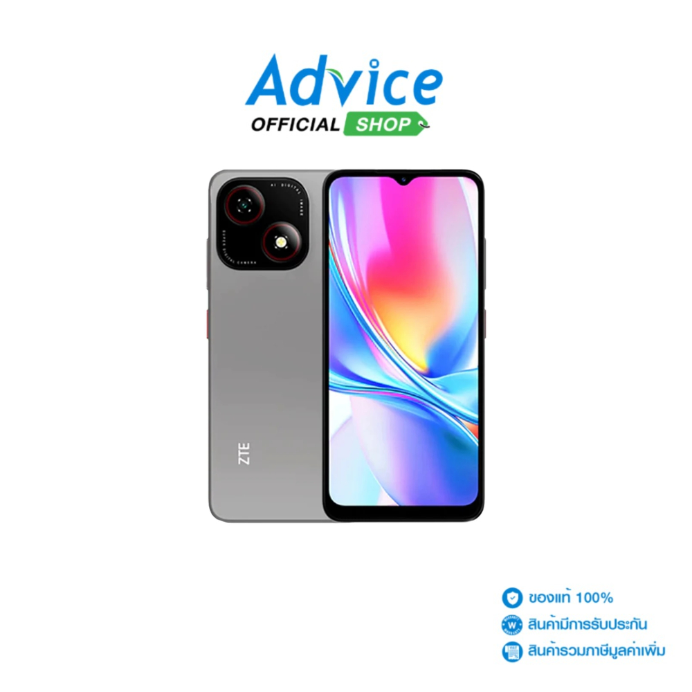 ZTE Blade A35e (2+64GB) Gray ราคา 1,990 บาท*ส่งฟรี