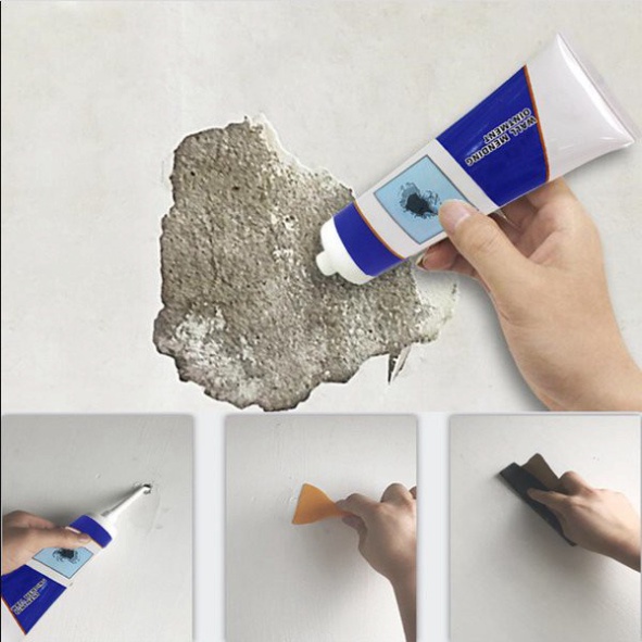 [Freeship + Voucher 8%]Keo Vá Tường Chống Thấm LKB 250grFREESHIPTrám Trét Vết Nứt Khe Hở Tường - Chống Mốc Ẩm Làm Sạch Tường