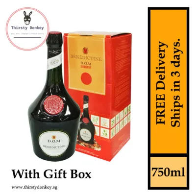 DOM Benedictine with Gift Box 750ml