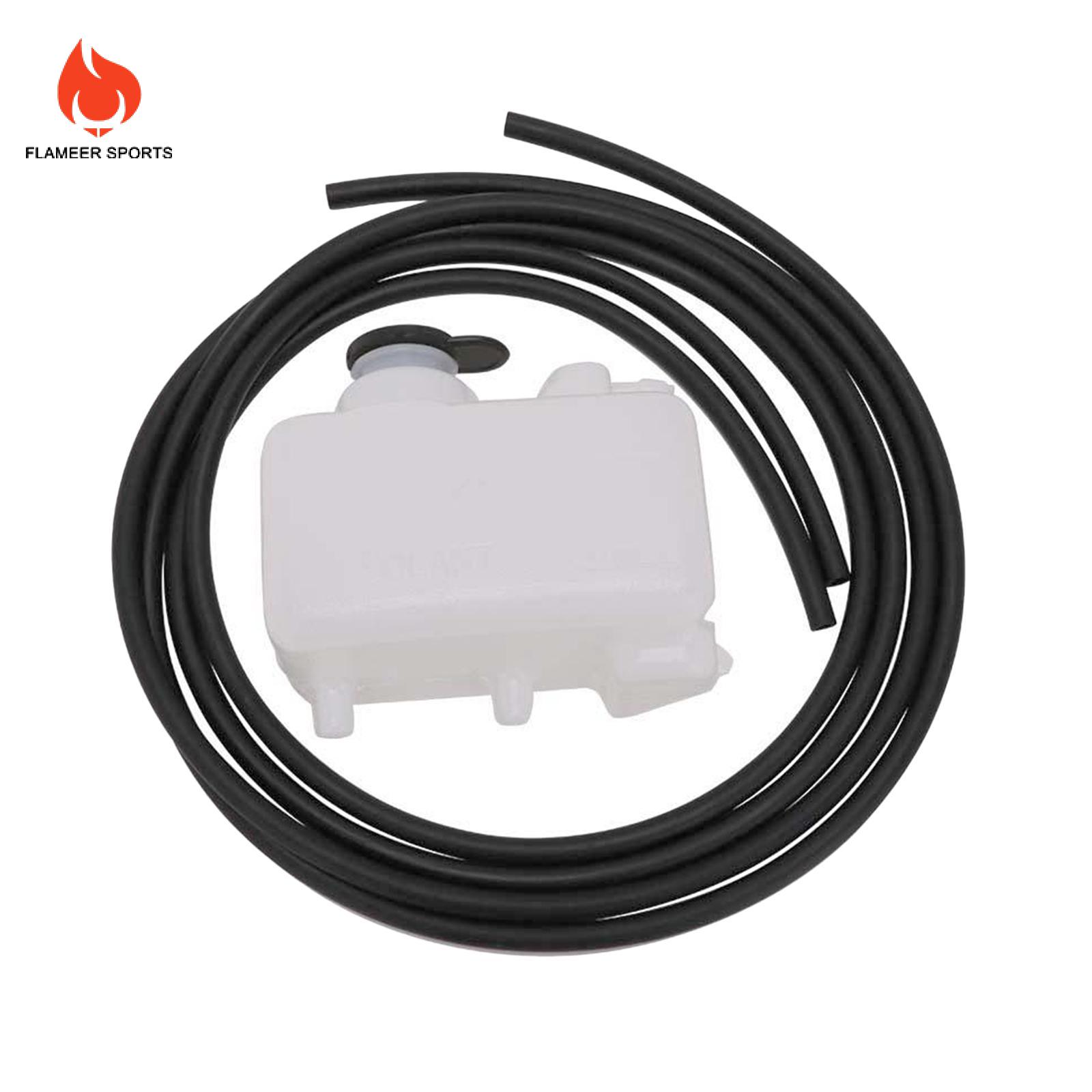 Flameer xe máy tản nhiệt bể nước làm mát dễ dàng cài đặt bình chứa tràn cho Banshee yfz350 1987-2006 Accs thay thế