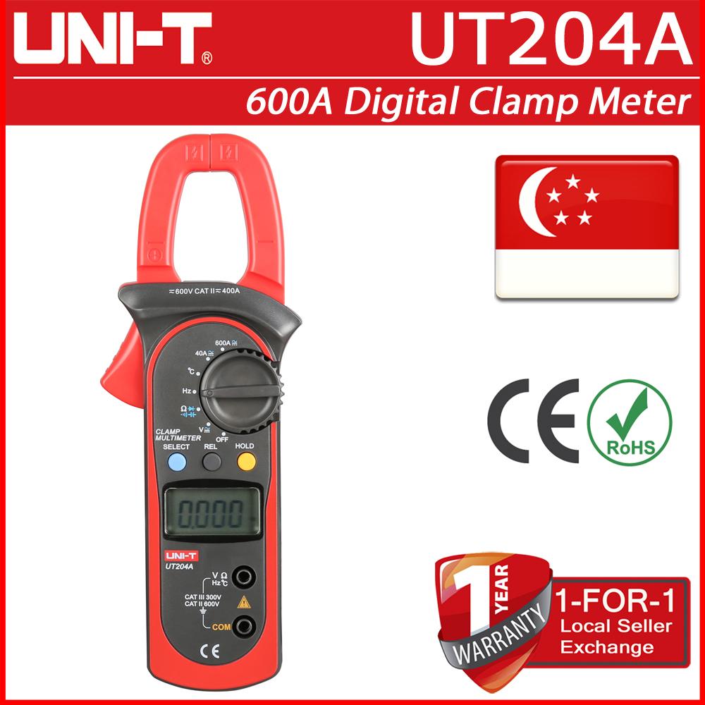 UT204A Digital Clamp Meter