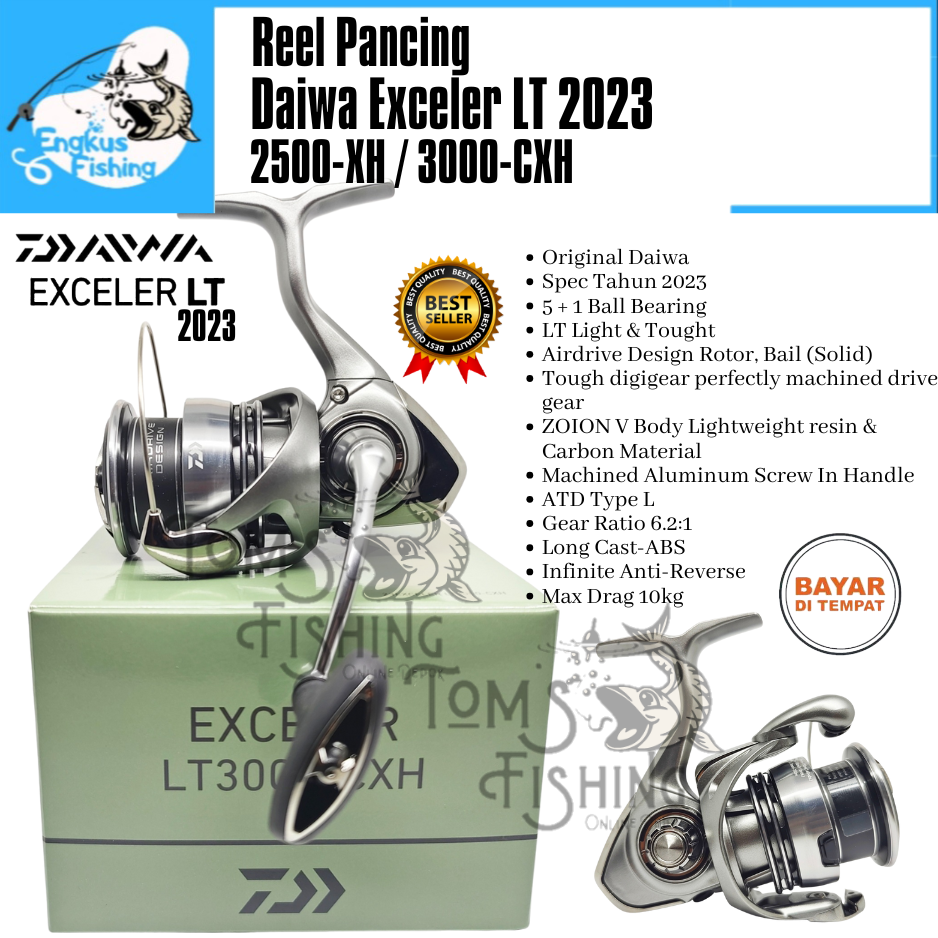 daftar harga reel pancing daiwa Putar Laguna LT Beli Reel Pancing Daiwa Ukuran