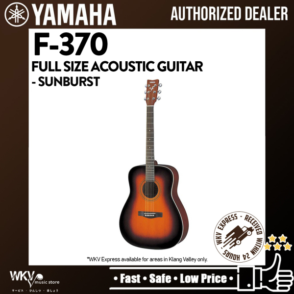 Yamaha F370 Full Size Acoustic Guitar - Sunburst  (F-370) Malaysia