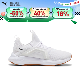 Giày Chạy Bộ Unisex PUMA Softride Enzo 5 Màu Trắng