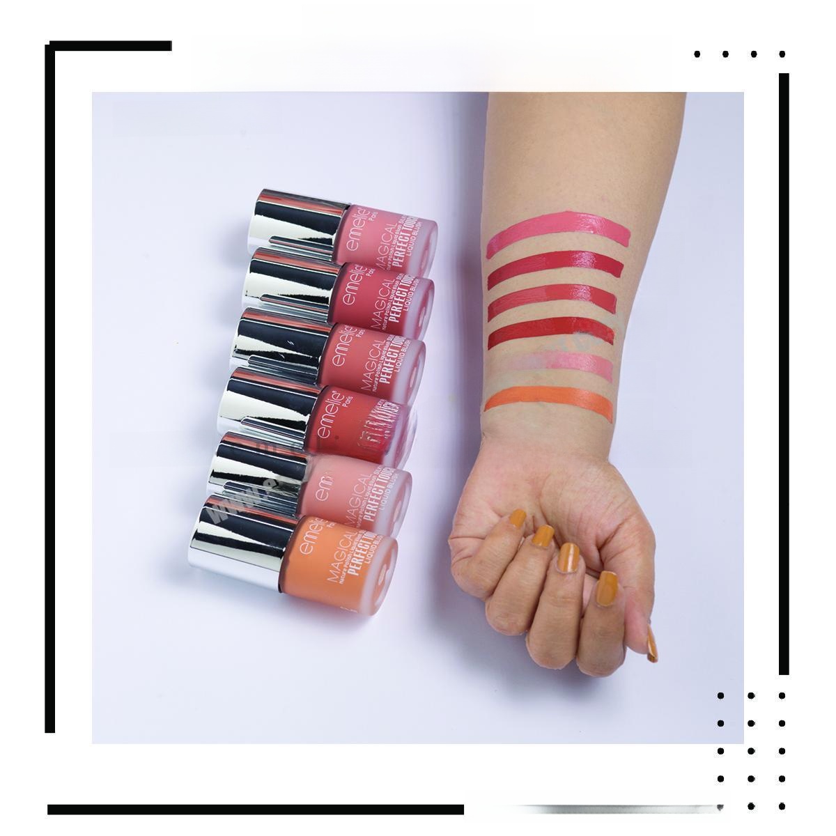 Emelie Liquid Blush Makeup Product