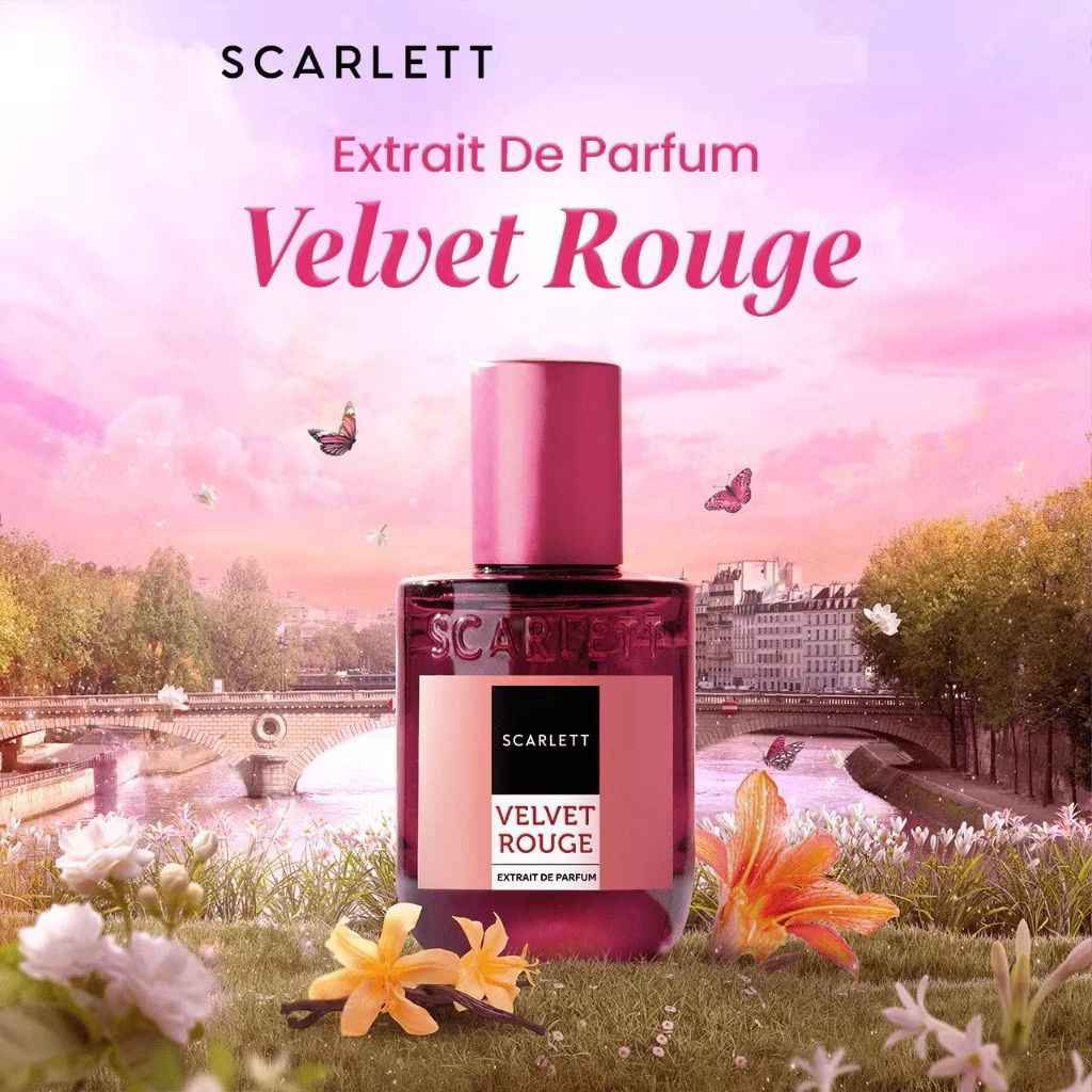 SCARLETT Velvet Rouge (BEST SELLER!) - Extrait De Parfum 30ml - Unisex -