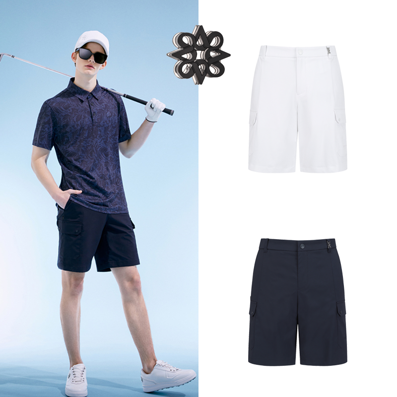New Standrews Golf Suit Men's Outdoor Sports Slim Shorts Five Straight Pants Light And Quick Drying
