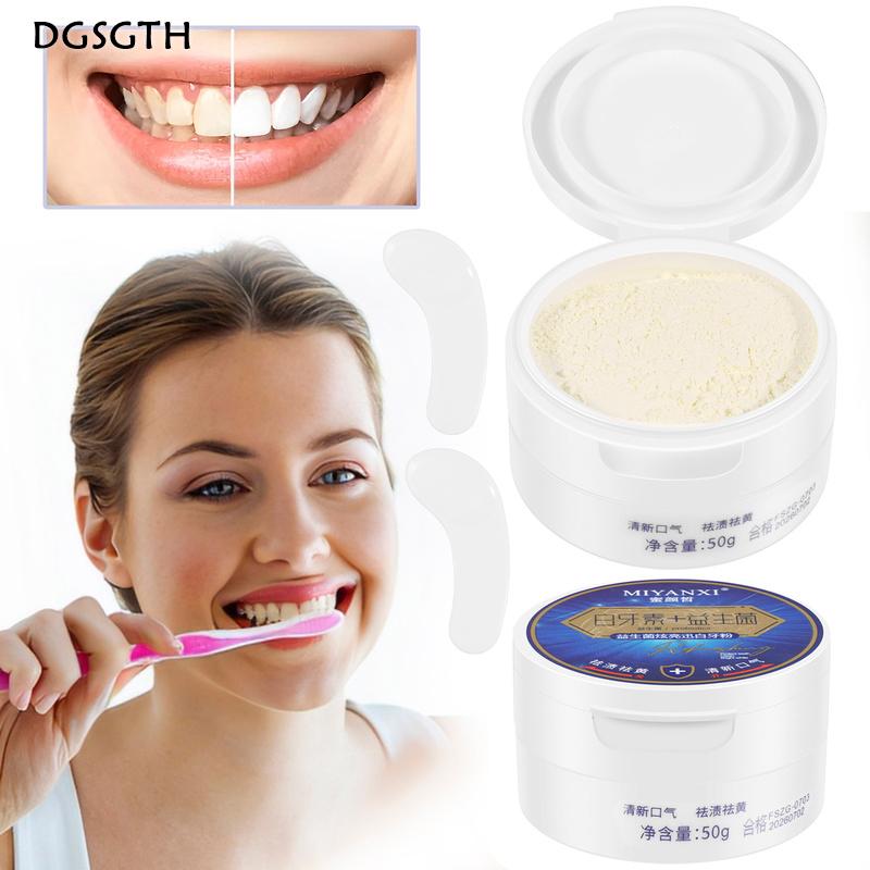 Tooth Decontamination Powder 2Pcs Tooth Powder Tooth Cleaning Powder