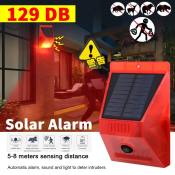 Costel Solar Strobe Alarm for Home Yard Security, Brand: Costel