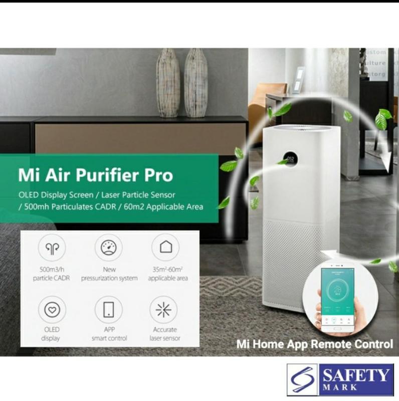 [Local Warranty]★ XIAOMI Air Purifier Pro OLED Screen Display Control by SmartPhone App Singapore