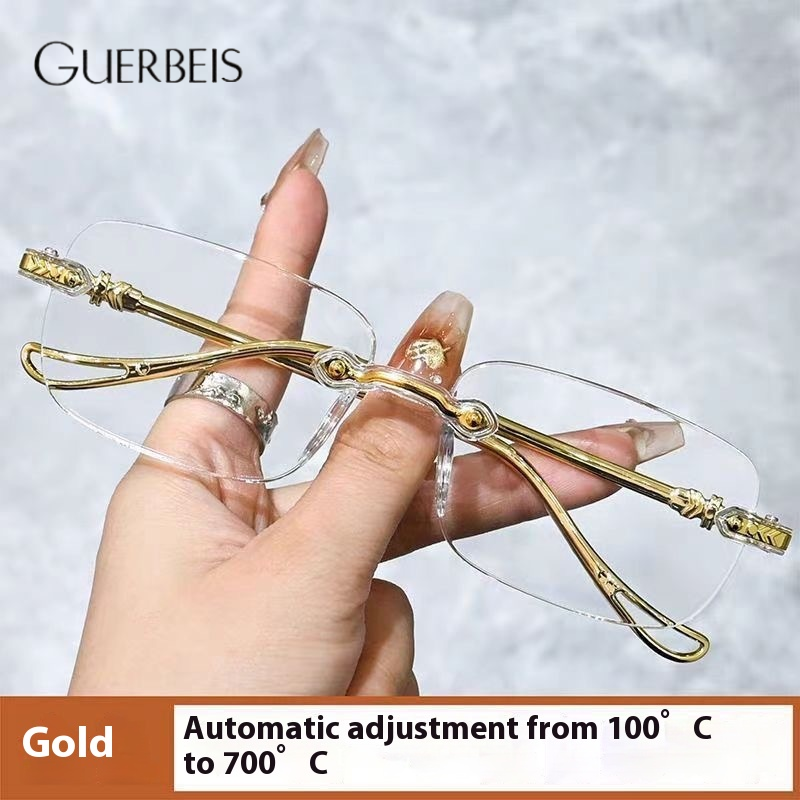 GUERBEIS Smart Reading Glasses with Auto-Focus for Seniors, Anti-Blue Light, Fashionable Design ราคา 14 บาท*ส่งฟรี