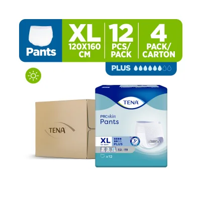 TENA Official Store - TENA Pants Plus XL12s X 4