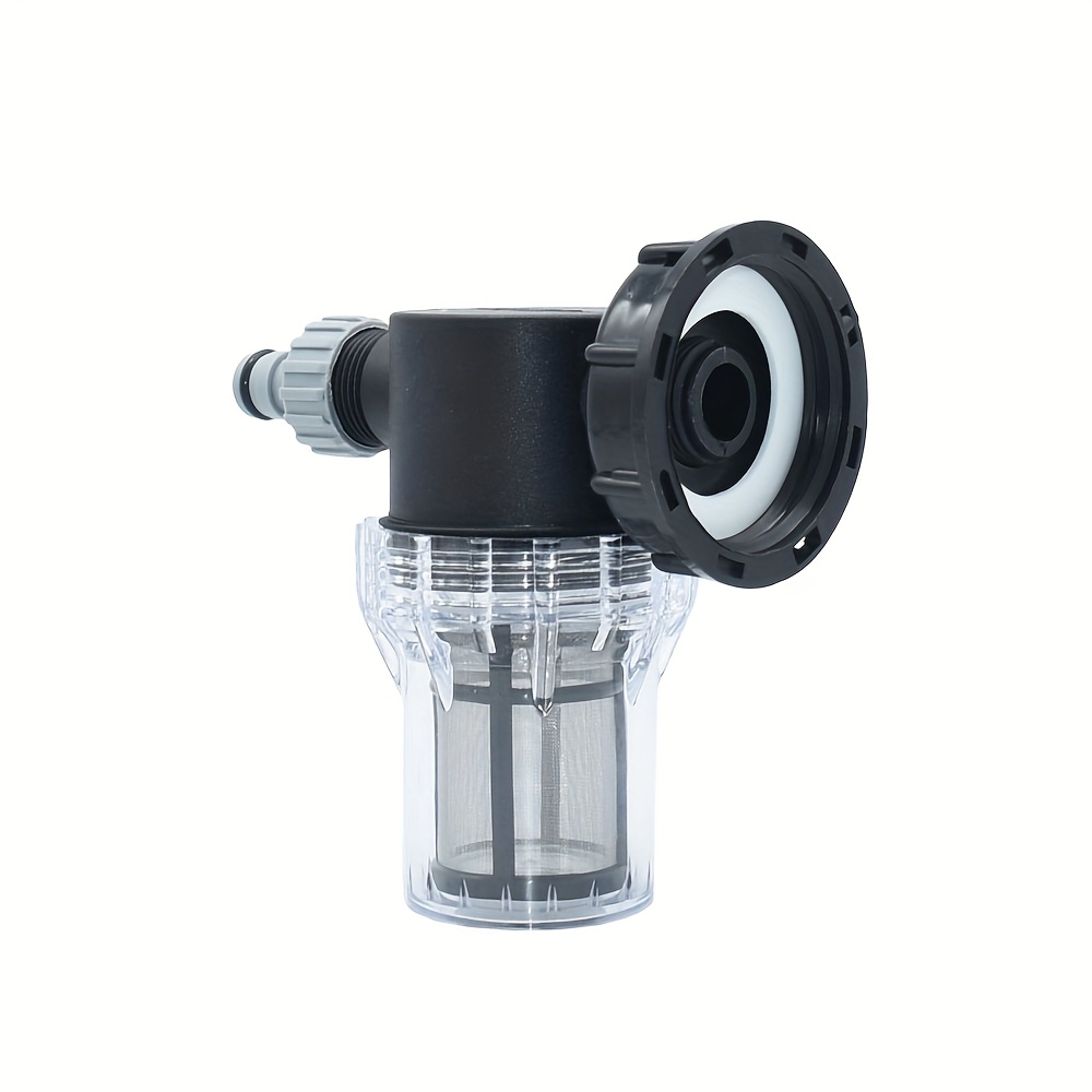 1set S60 IBC Water Tank Fittings Filter 16mm Nipple Water Pipe Connector Faucet Adapter for Outdoor Garden Hose Watering irrigation Connector Harga 48 Ringgit*Penghantaran Percuma