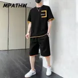 MPATHW  Bộ Thể Thao Mùa Hè Cho Nam Áo Thun Tay Ngắn Và Quần Short