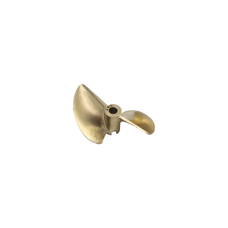 Nhu cầu nóng phổ biến fatjay Thuyền RC kim loại chính xác Die-cast Bronze 2-Cánh quạt cánh quạt tích cực 4 mét đường kính Pitch 1.4 "Đồng Prop FXB