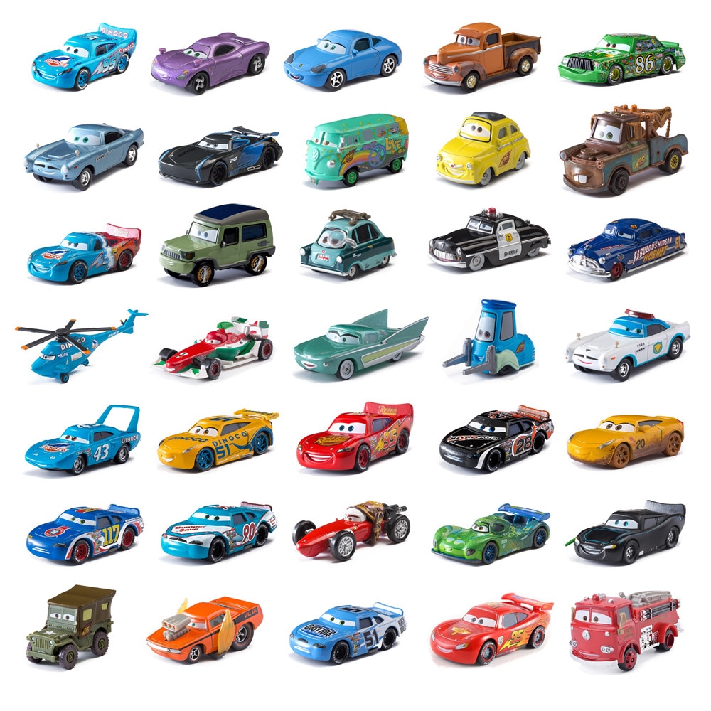 Children Car Pixar Cars 3 Lightning Mcqueen Toys Jackson Storm The King