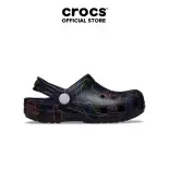 Giày Clog Trẻ Em Crocs Toddler Classic Hi Vis Camo - Black - 211589-0C4